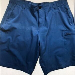 Men's Navy Blue Casual Shorts
